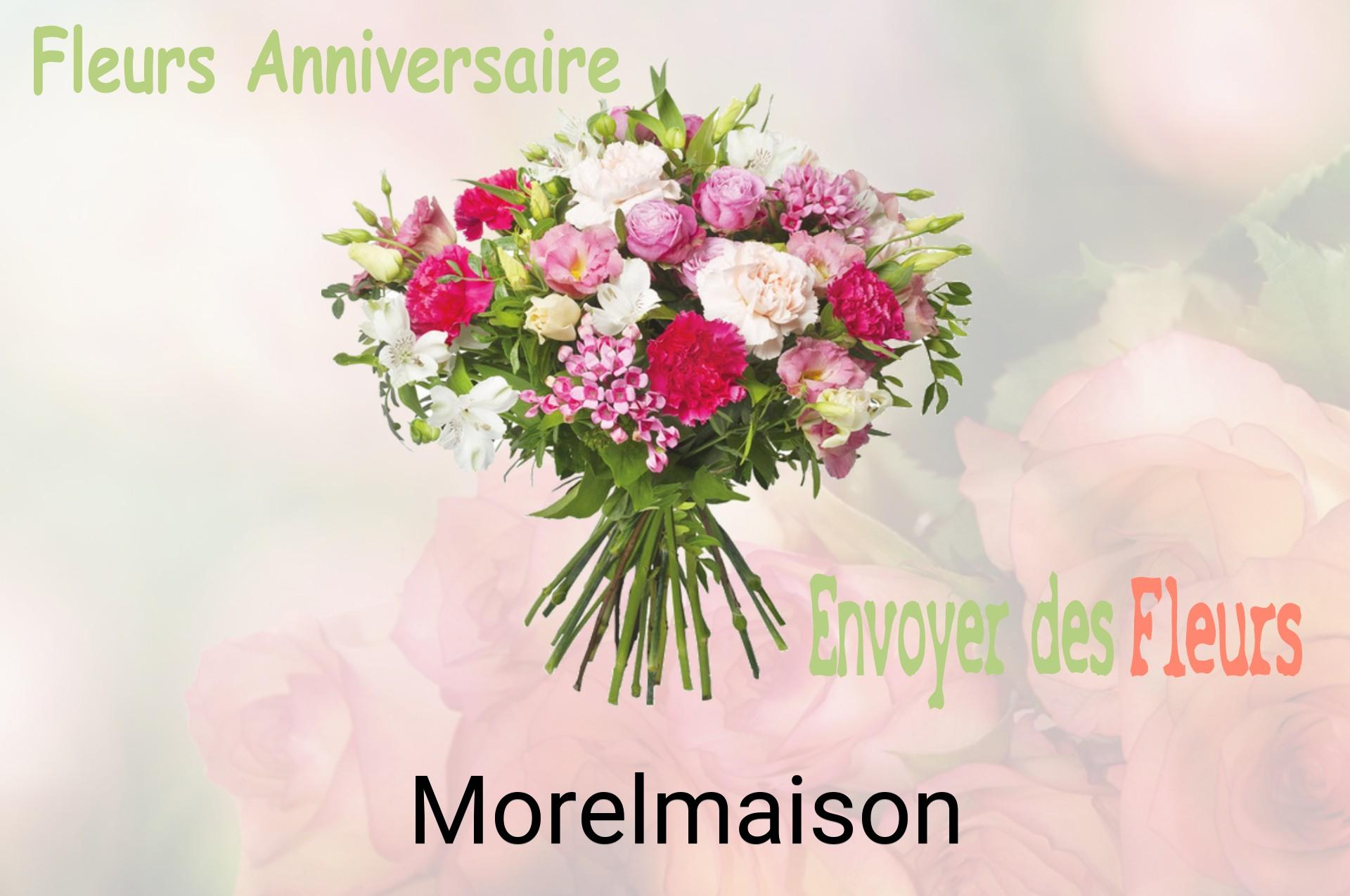 Bouquet de fleurs d’anniversaire livré à Morelmaison